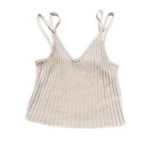 🌼 Elevate Your Wardrobe with Debut Wide Ribbed Double Strap Crop Tank 🌼